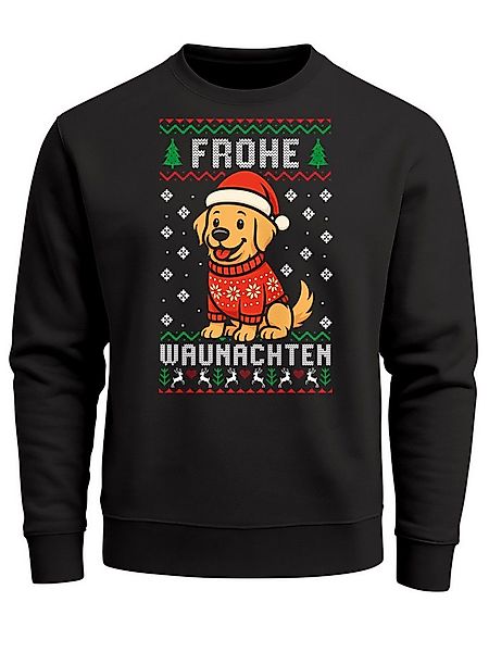 MoonWorks Sweatshirt Herren Weihnachtssweatshirt Hund Weihnachtsmotiv Ugly günstig online kaufen