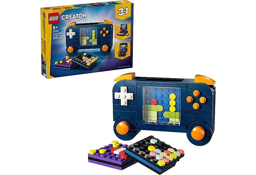 LEGO® Retro-Spielkonsole (31380), LEGO Creator Konstruktionsspielsteine, (2 günstig online kaufen