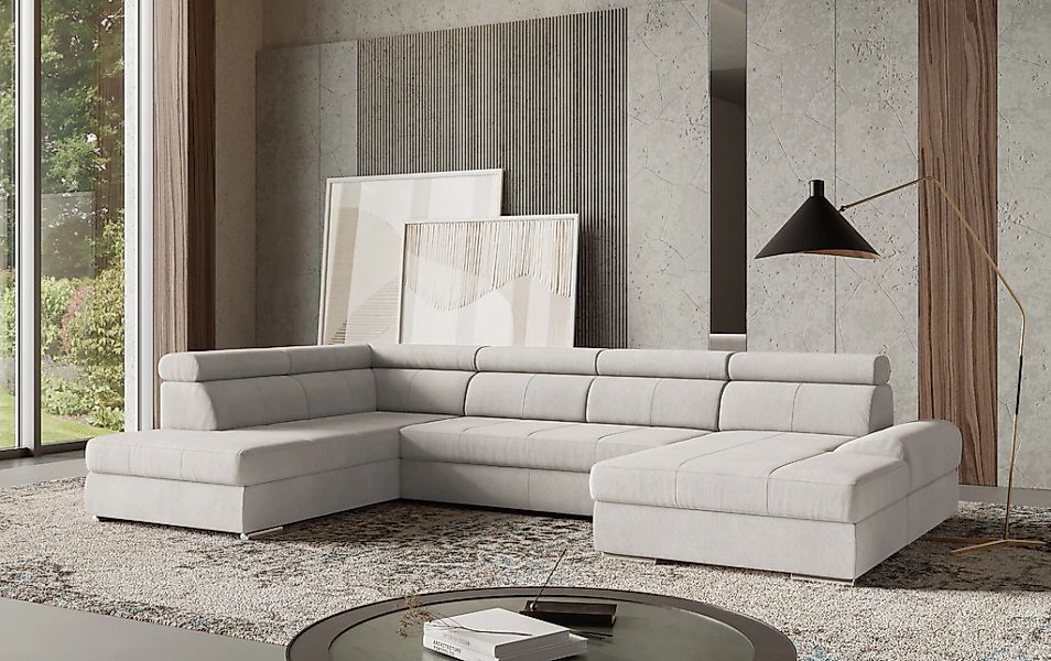 sit&more Wohnlandschaft "U-Form" mit verstellbaren Kopfteilen, wahlweise mi günstig online kaufen