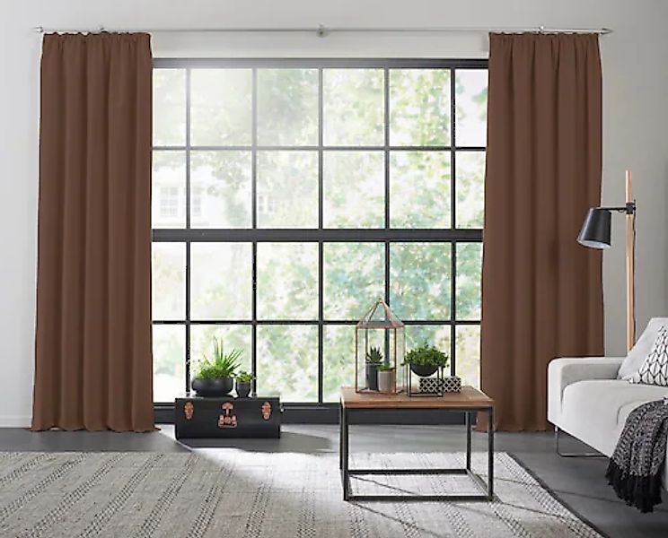 Wirth Vorhang »Dim out« Kräuselband 1 Stk. tlg. günstig online kaufen