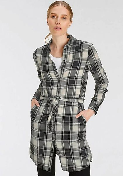 DELMAO Blusenkleid in trendigem Karomuster - NEUE MARKE! günstig online kaufen