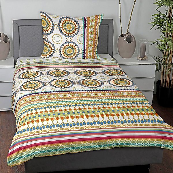 TRAUMSCHLAF Bettwäsche Bohemian, Mako Satin, 2 günstig online kaufen