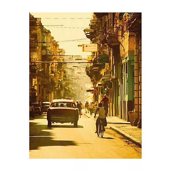 Komar Wandbild Cuba Streets Stadt B/L: ca. 40x50 cm günstig online kaufen