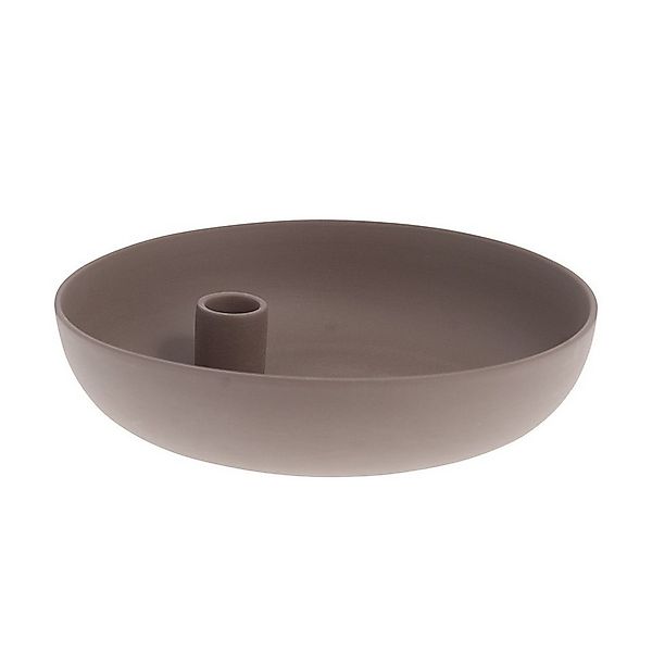 Storefactory Scandinavia Kerzenständer Kerzenhalter LIDATORP L Keramik brau günstig online kaufen