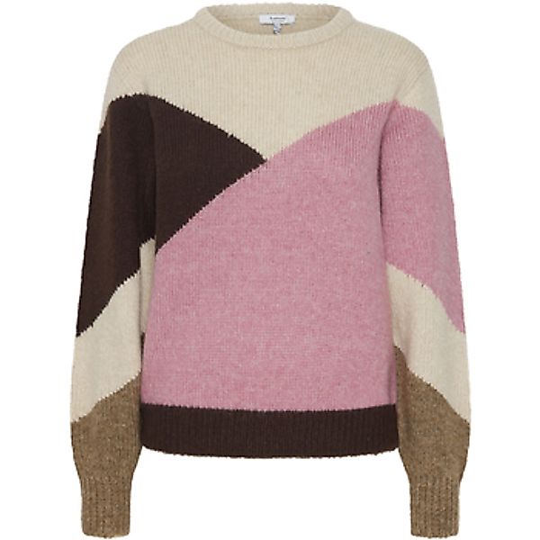 B.young  Pullover Pull à col rond femme  Oksana Jacquard günstig online kaufen