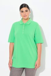 Ulla Popken Poloshirt Poloshirt Piqué Polokragen günstig online kaufen