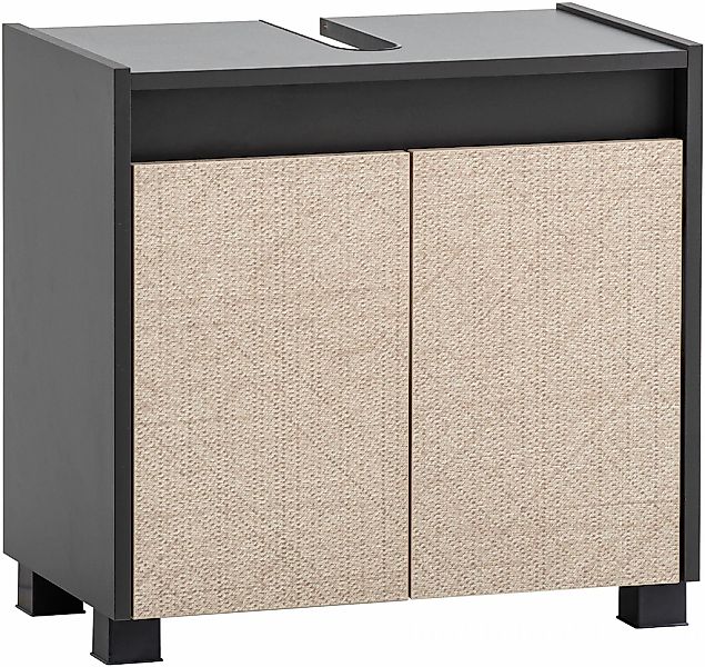 Schildmeyer Waschbeckenunterschrank "Sander, Breite 56,9 cm, in Canasta Opt günstig online kaufen
