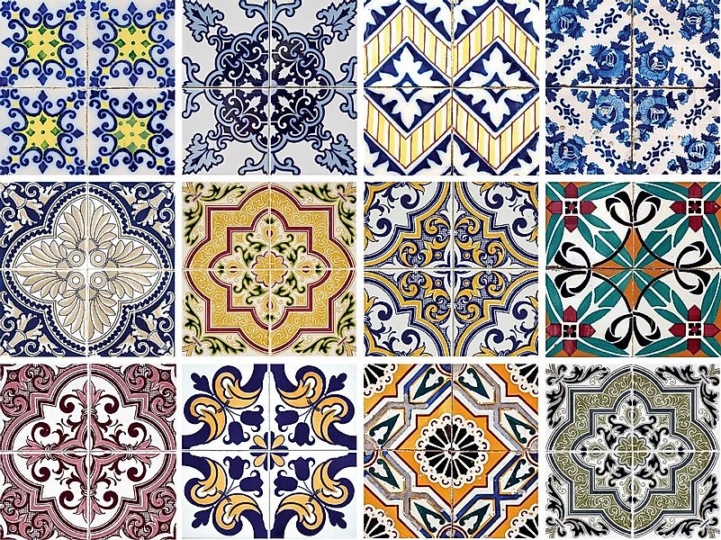 Home affaire Fliesenaufkleber Ornamente (12 St), Stickerfliesen, selbstkleb günstig online kaufen