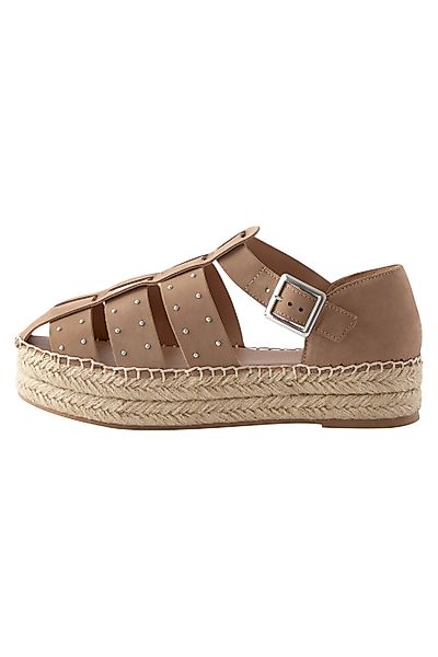 Next Forever Comfort® Fischer-Espadrilles aus Leder günstig online kaufen