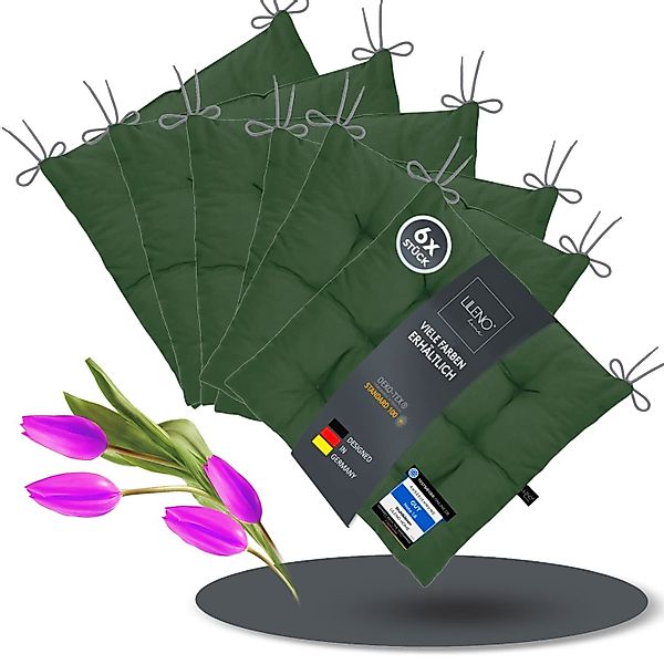 LILENO HOME Stuhlkissen Sitzkissen für Gartenstuhl, günstig online kaufen