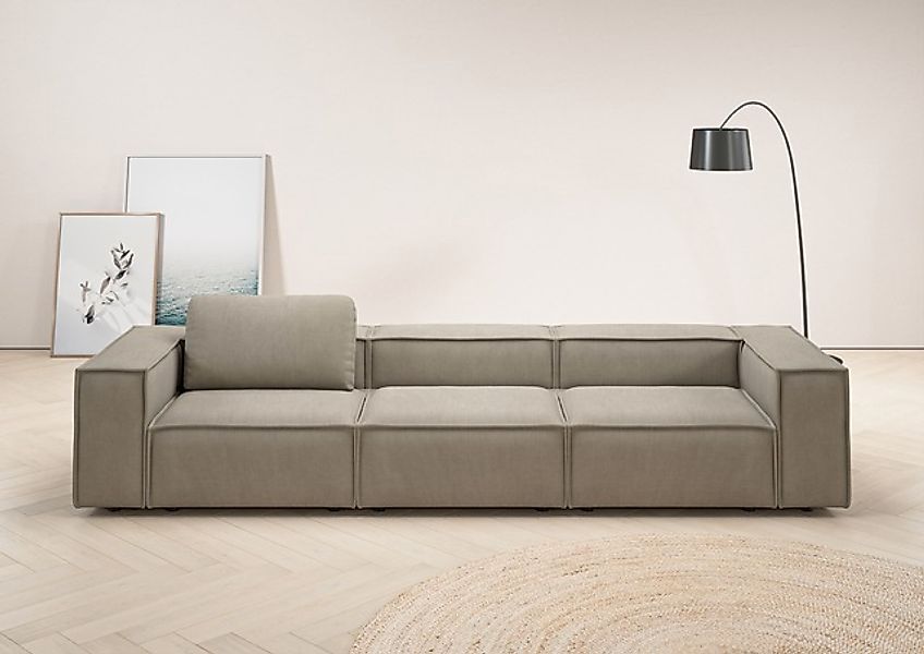 PLACES OF STYLE 3,5-Sitzer »Watertown, modernes Big-Sofa XXL, 336 cm Breite günstig online kaufen