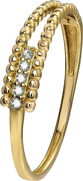 GoldDream Goldring GoldDream Gold Ring Fashion Gr.54 (Fingerring), Damen Ri günstig online kaufen