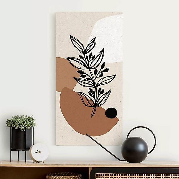 Leinwandbild auf Canvas Natural Organik trifft Geometrie Spinosa günstig online kaufen