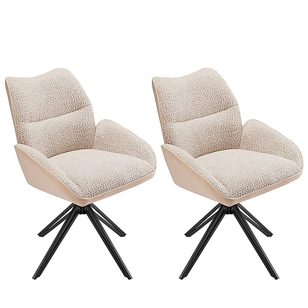 Flieks Esszimmerstuhl (360° drehbar, Set, 2 günstig online kaufen