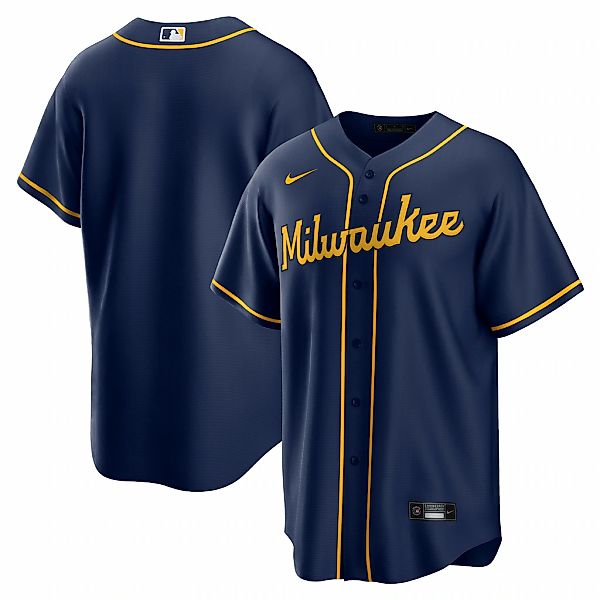 Nike Footballtrikot "Nike Trikot Milwaukee Brewers Nike Game Alternate 2" günstig online kaufen