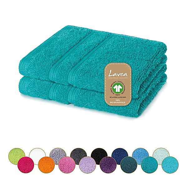 Lavea Handtuch Set Bio-Baumwoll Serie Bali, günstig online kaufen