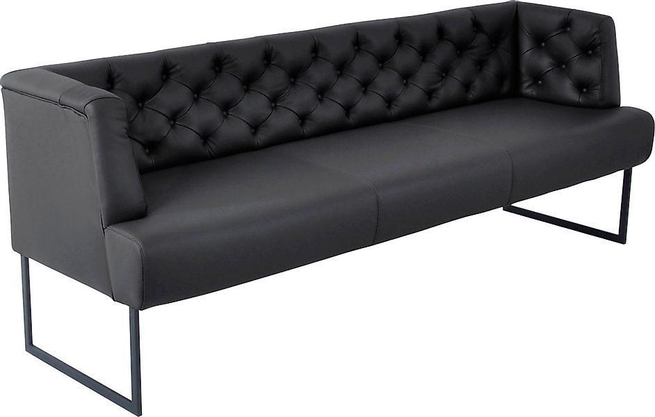 K+W Komfort & Wohnen Polsterbank "Creso" im modernen Chesterfield-Look, mit günstig online kaufen