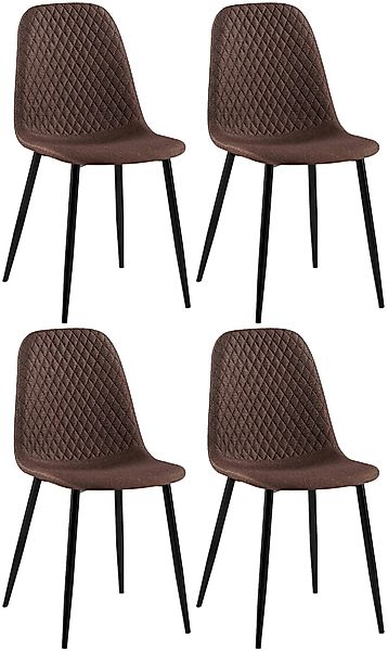 CLP Esszimmerstuhl Giverny (4er Set), mit günstig online kaufen