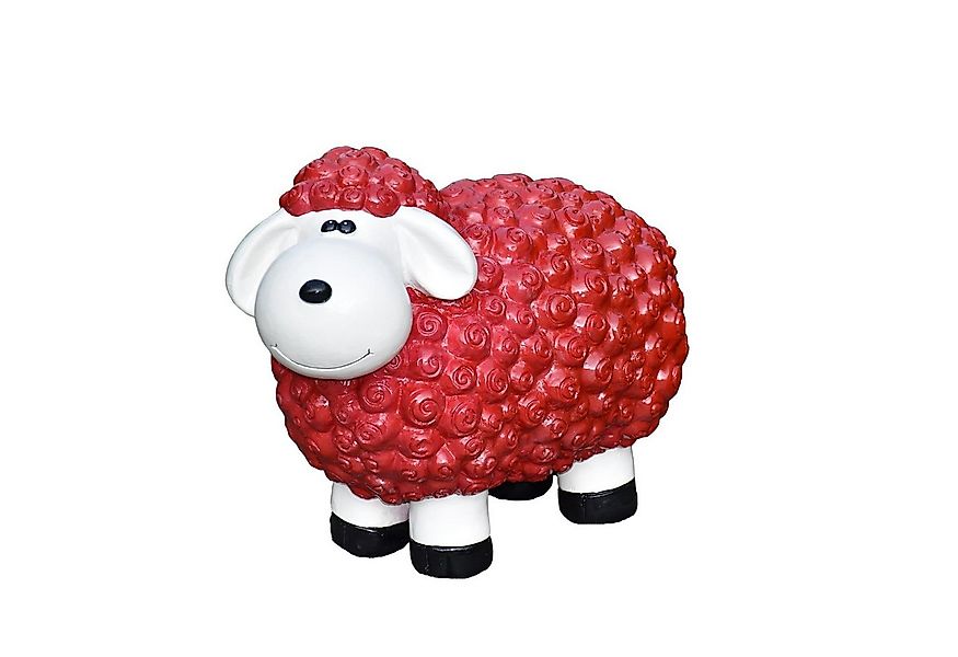 Geschenkestadl Gartenfigur XL Schafe in verschiedenen Farben Gartenfigur günstig online kaufen