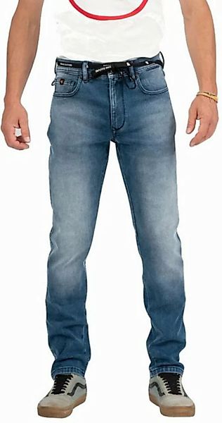 Riding Culture Motorradhose Tapered Slim Light Blue Motorrad Jeans günstig online kaufen