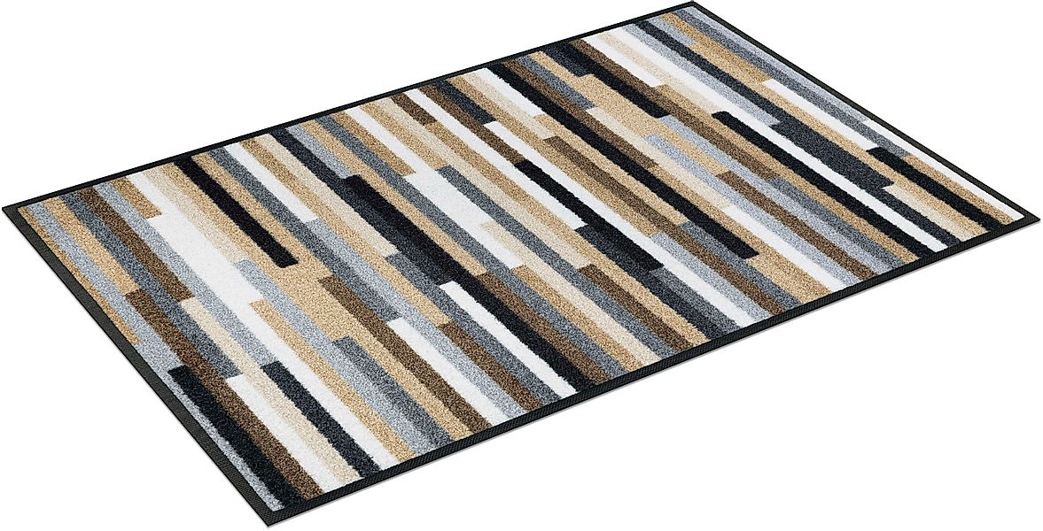 wash+dry by Kleen-Tex Fußmatte Mikado Stripes, günstig online kaufen