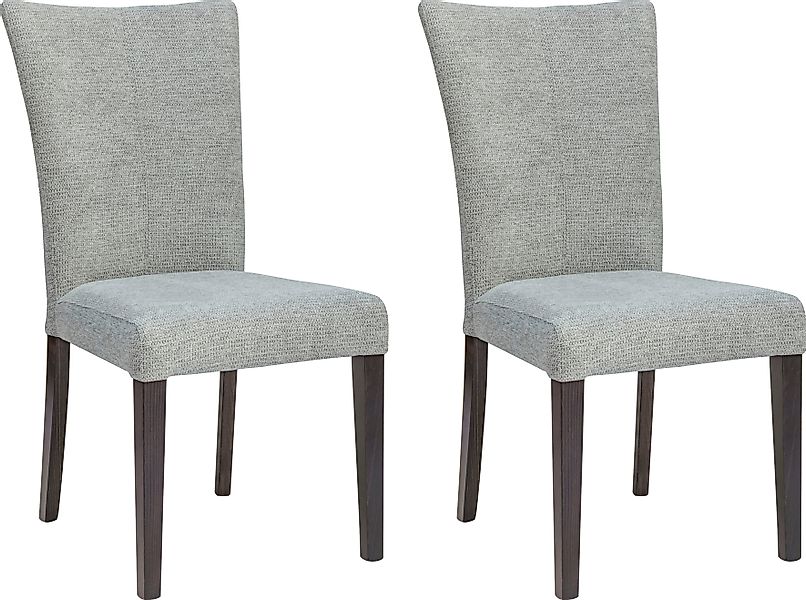 Home affaire 4-Fußstuhl "Aspen" (Set) 2 Stk.Beine aus massiver Buche, wenge günstig online kaufen