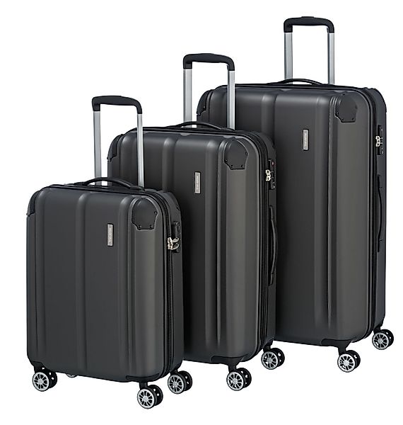 travelite Trolleyset City, 4 Rollen, (Set, günstig online kaufen