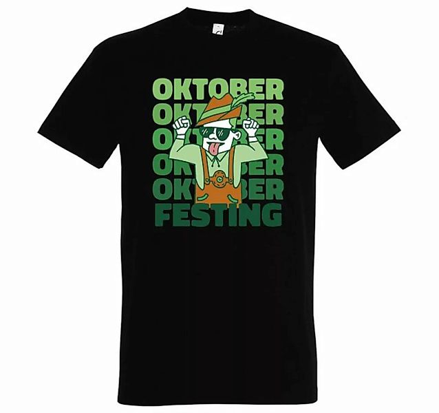 Youth Designz T-Shirt Oktober Festing Party Herren Shirt mit trendigem Fron günstig online kaufen