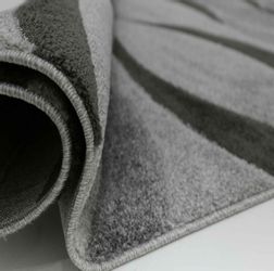 Vimoda Teppich Wohnzimmer hochwertiger Modern Wellenmuster, günstig online kaufen