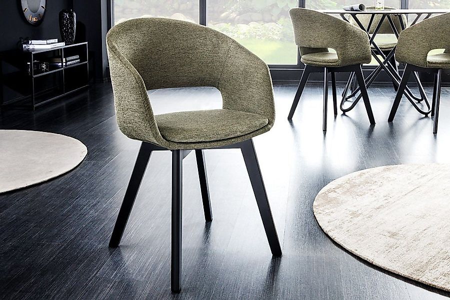 riess-ambiente Polsterstuhl NORDIC STAR grün / günstig online kaufen