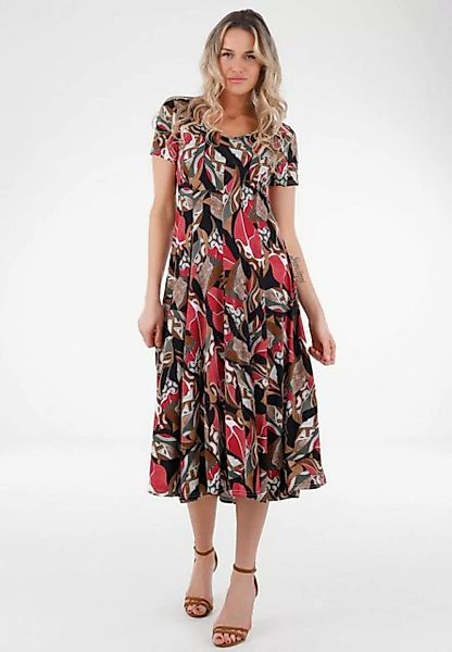 YC Fashion & Style Sommerkleid Fließend... mit modischem Print Alloverdruck günstig online kaufen