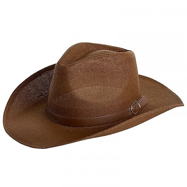 Caspar Cowboyhut HT009 Herren Hut mit braunem Gürtelband günstig online kaufen