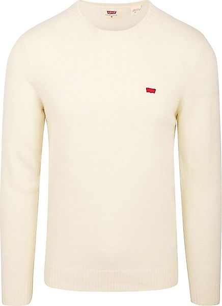 Levi's Original Pullover Wool Off White - Größe M günstig online kaufen