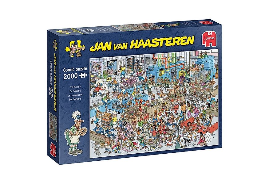 Jan van Haasteren Puzzle Jan van Haasteren - Die Bäckerei 2000 Teile Puzzle günstig online kaufen