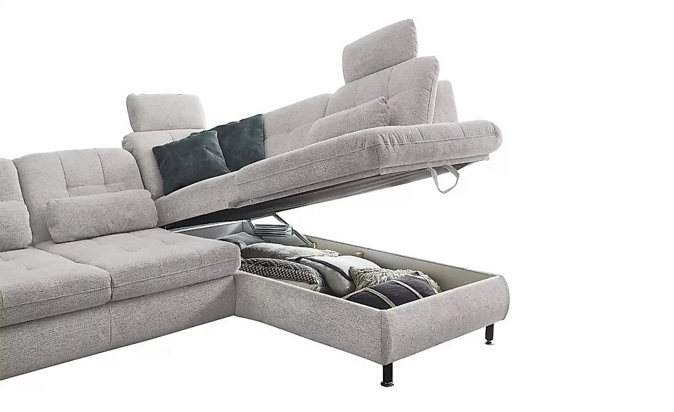 Lounge Collection Ecksofa  LIORA ¦ grau ¦ Maße (cm): B: 242 H: 99 T: 210.0 günstig online kaufen