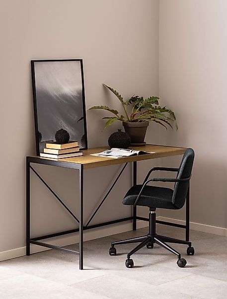 ACTONA GROUP Arbeitstisch »Bahamas Schreibtisch, Bürotisch,« Eiche-Look, Be günstig online kaufen