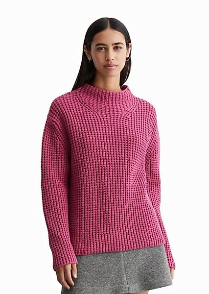 Marc O'Polo DENIM Stehkragenpullover mit angesagtem Strickmuster günstig online kaufen