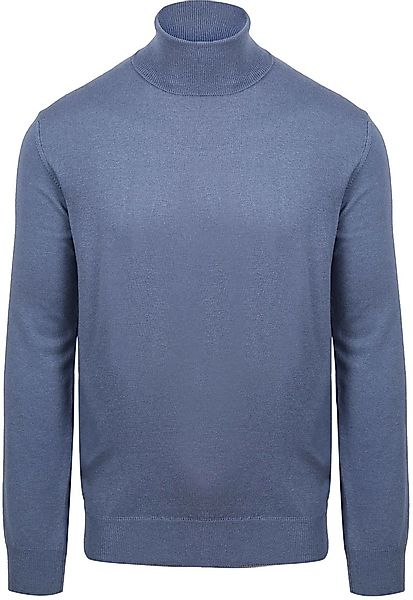 Suitable Ecotec Rollkragenpullover Hellblau - Größe L günstig online kaufen