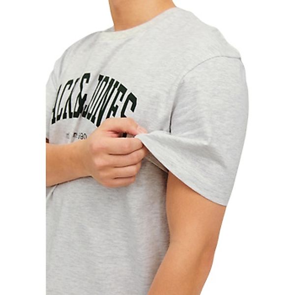 Jack & Jones  T-Shirt T-Shirt JOSH Kurzarmshirt mit Label-Print günstig online kaufen