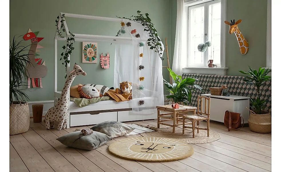 Hoppekids Hausbett-Vorhang 70x160 cm  Mermaid ¦ transparent/klar ¦ Maße (cm günstig online kaufen