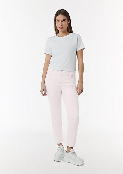 comma 7/8-Hose Hose Elastische Jeans im Slim Fit mit Garment Dye günstig online kaufen