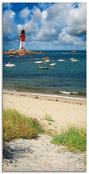 Artland Glasbild "Blick von den Dünen" Küste 1 Stk. tlg. in verschiedenen G günstig online kaufen
