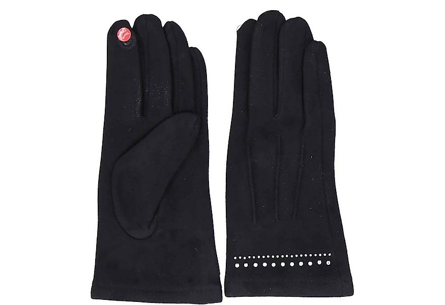 Antonio Strickmütze Antonio Damen Handschuhe Elegant mit Diamonds Black (1- günstig online kaufen