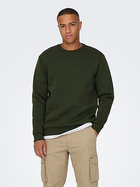 ONLY & SONS Sweatshirt Basic Langarm günstig online kaufen