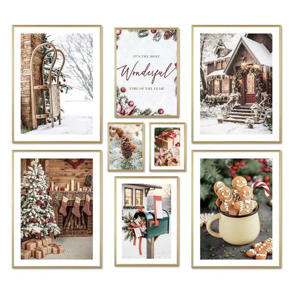ARTFAVES Bilder-Collage Poster Set - CHRISTMAS günstig online kaufen