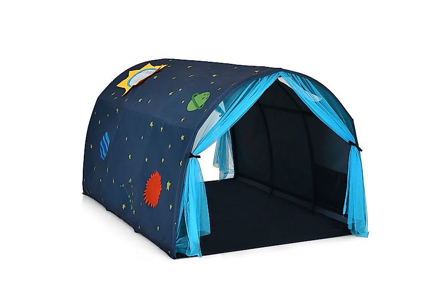 COSTWAY Spielzelt Spielhaus mit Fenster, 144 x 102 x 82cm günstig online kaufen