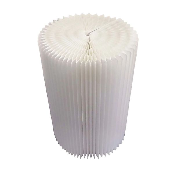 Papeer Paper Art Furnitures Faltbarer Tisch 76cm x 50cm Papier Weiß günstig online kaufen