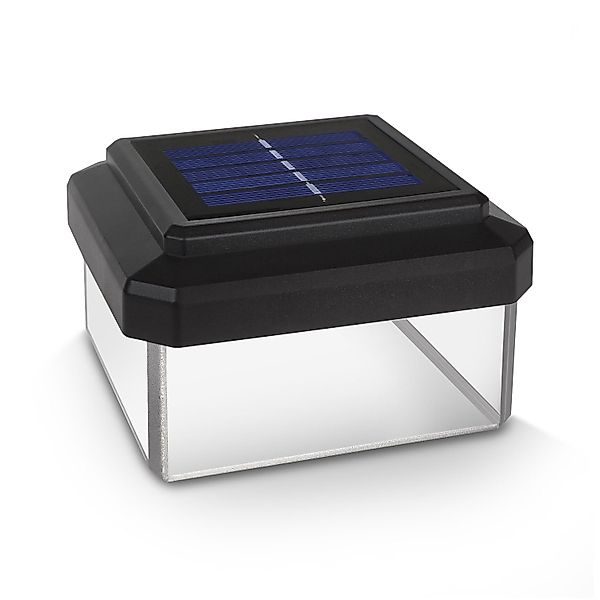 GreenBlue LED Gartenleuchte Solarmastleuchte für Zaun günstig online kaufen
