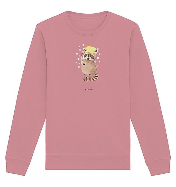 Mr. & Mrs. Panda Longpullover Größe S Waschbär - Canyon Pink - Geschenk, Gu günstig online kaufen