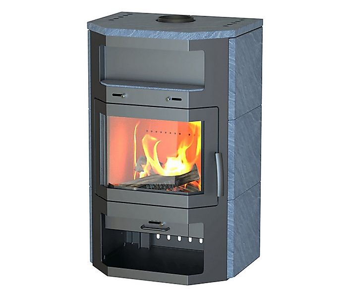 Thermia Kaminofen Bali Max V3 Naturstein, 8 kW, Zeitbrand günstig online kaufen